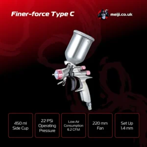 meiji finer-force type c spray gun