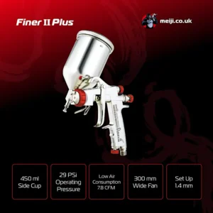 meihi finer ii plus spray gun