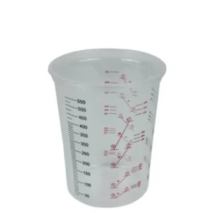 plastic upvc paint mixing cup