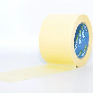 roll of promask 3 classic beige 75mm masking tape