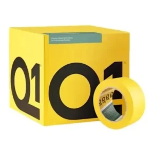 roll and box of q1 premium automotive masking tape 2"
